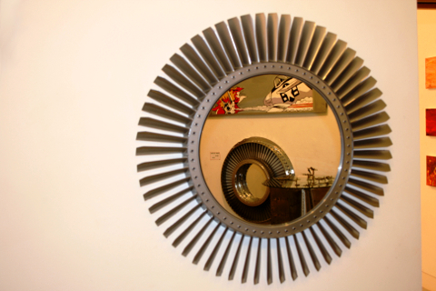 jet fan blade mirror